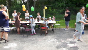 na zakończenie  - podwieczorek