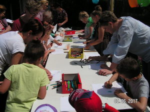 rodzice chętnie pomagali